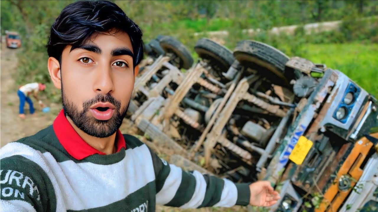 Mere Samne Truck Palat Gaya 😨 Real Incident Vlog