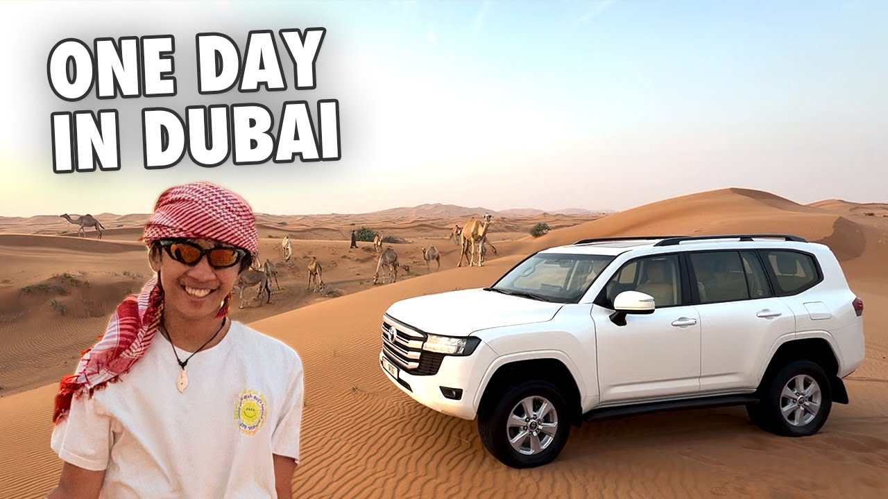 One Day in Dubai 🇦🇪 | Old Town, Souks & Desert Safari