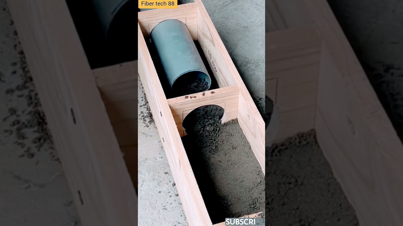 Create many bricks for 1 production - Cement brick mold made from wood 2023