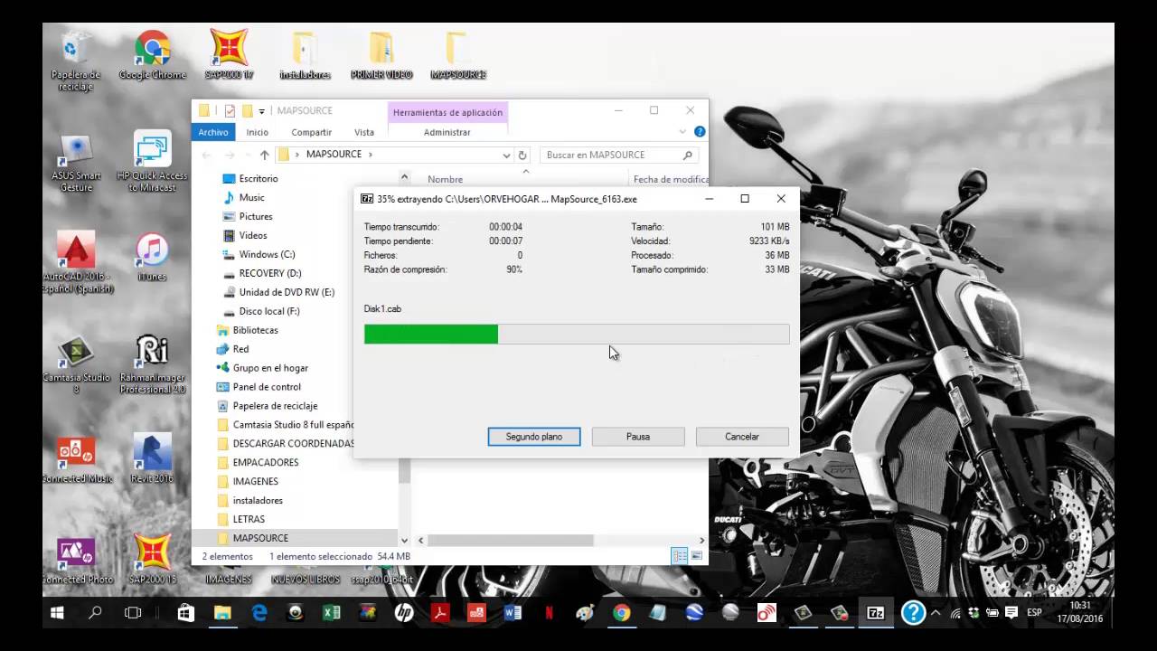 DESCARGAR E INSTALAR MAPSOURCE
