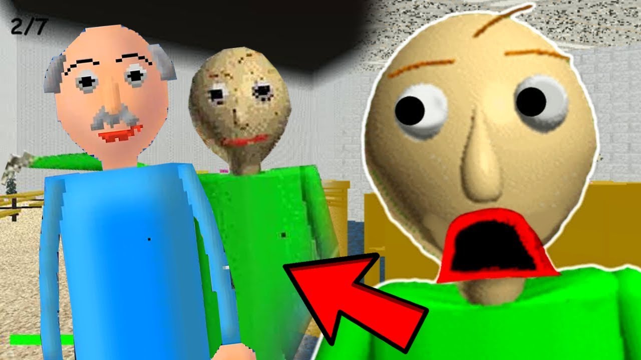 ENCONTREI O PAI PERDIDO DO PROFESSOR BALDI!! NOVO FINAL!! - Baldi's Basics In Education