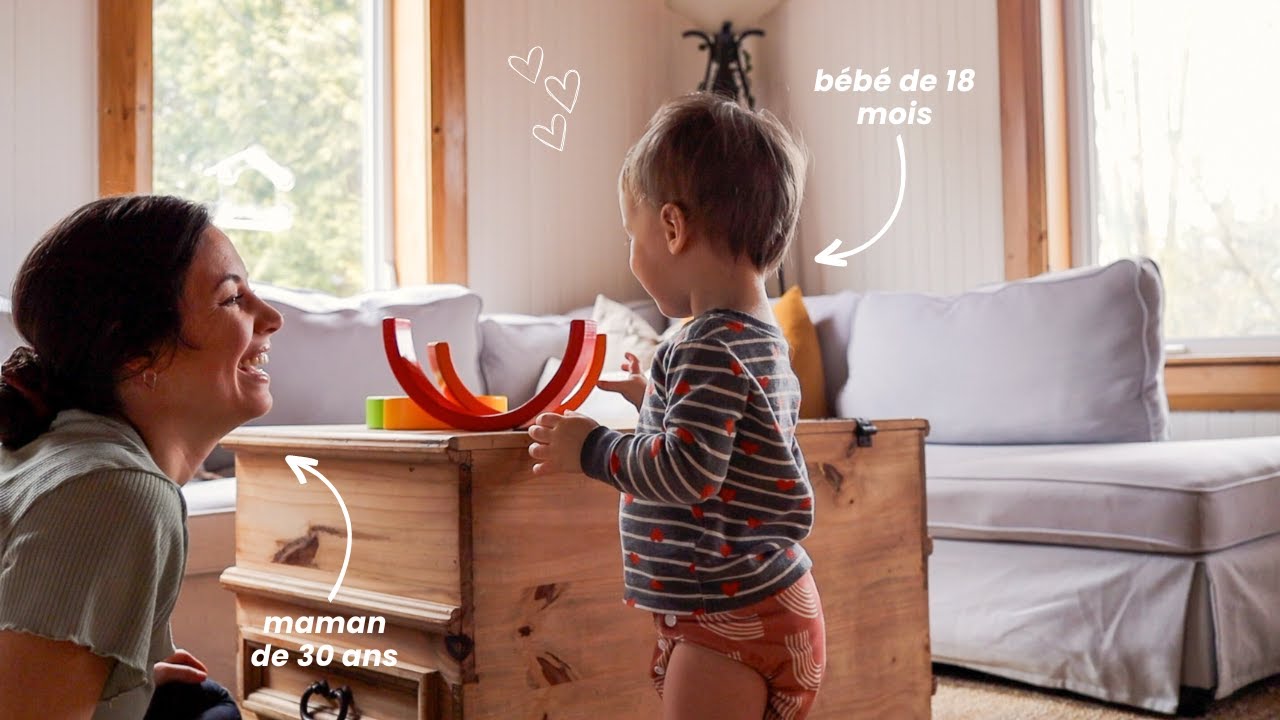 une journée avec mon fils de 18 mois 💛