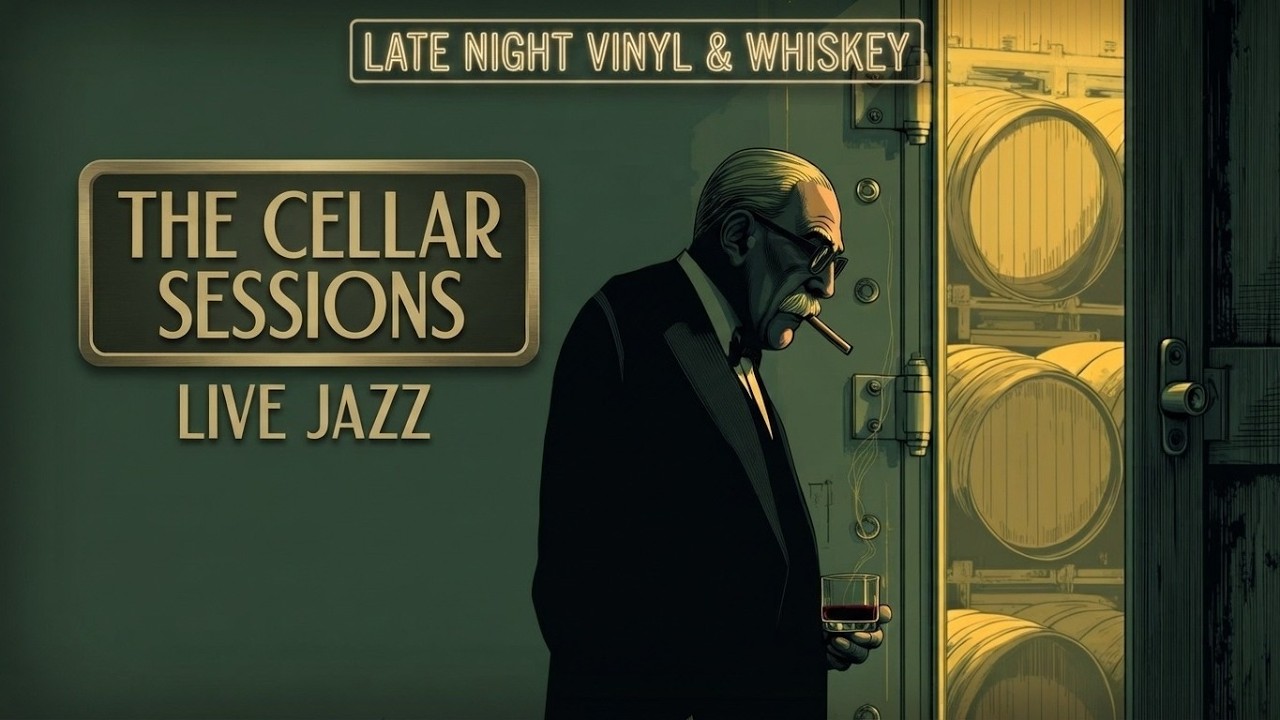Cinematic Jazz Music - Late Night Jazz & Smoky Jazz Lounge - Relaxing Dark Vintage Noir Jazz