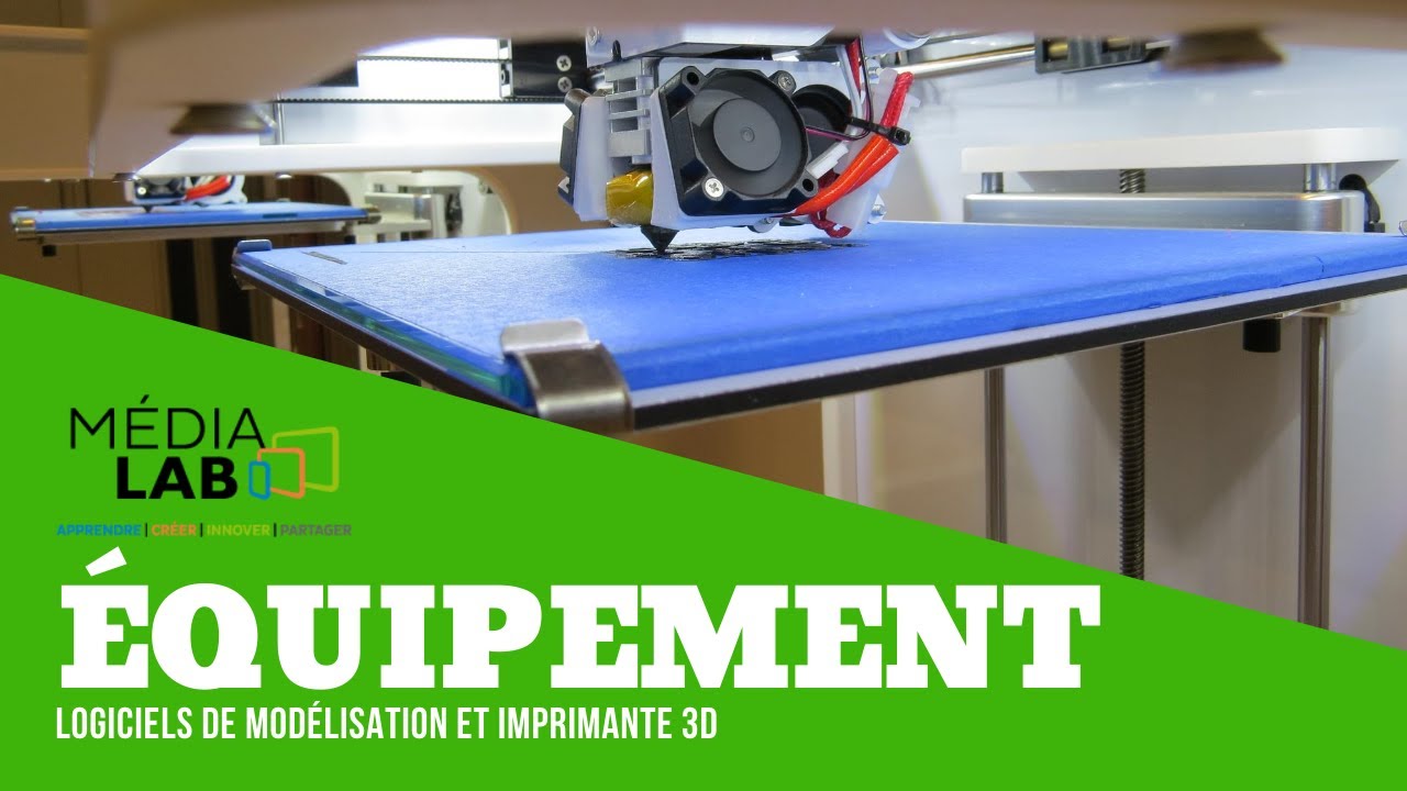 Présentation de l'imprimante 3D et des logiciels de modélisation
