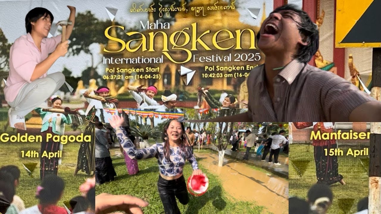 Happy Sangken / Namsai / Golden Pagoda / Arunachal Pradesh 📍