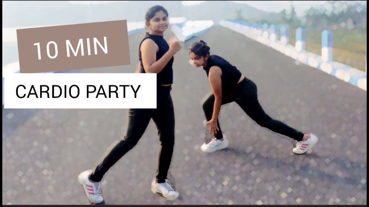 10 Min Full Body Cardio Party Workout | No Equipment Fat Burn at Home