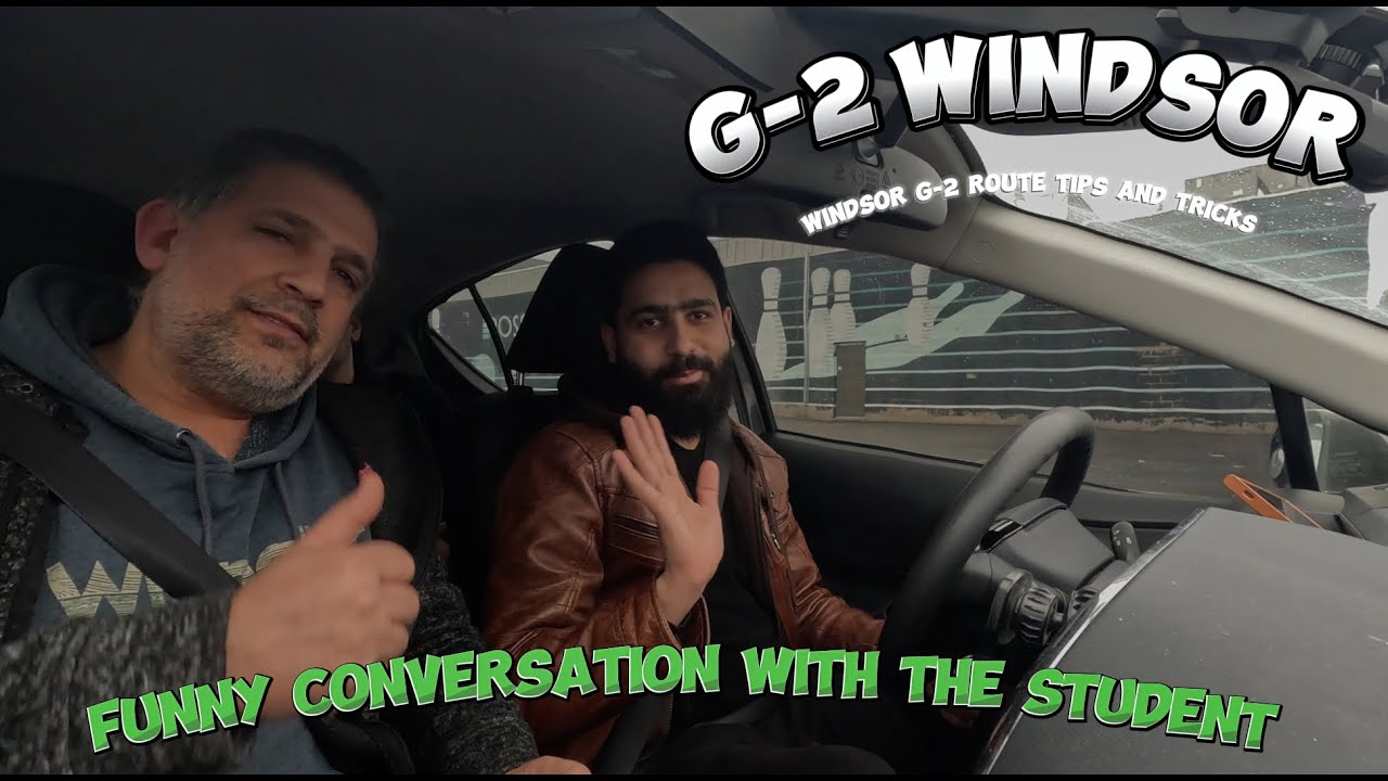 Windsor G2 Test Route – Student’s Funniest Reactions! 🚗😂