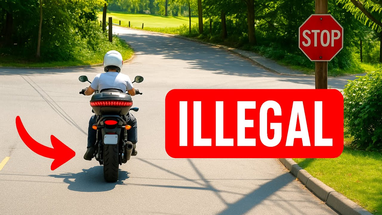 13 SECRET Motorcycle LAWS No One Knows About (LEARN THEM NOW)