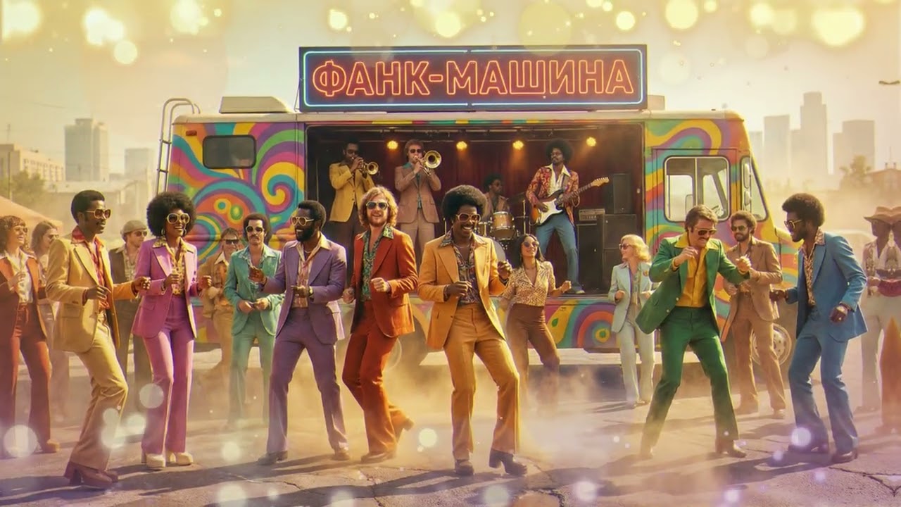 Фанк-Машина — Заряжаем позитивом на весь день! 🕺✨