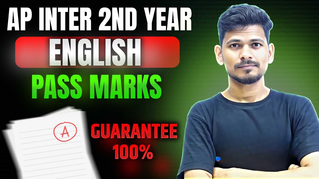🔥 Ap Inter 2nd Year English Grammar | Last-Minute Tips & Imp Questions | Pass Marks pakka| IPE 2025