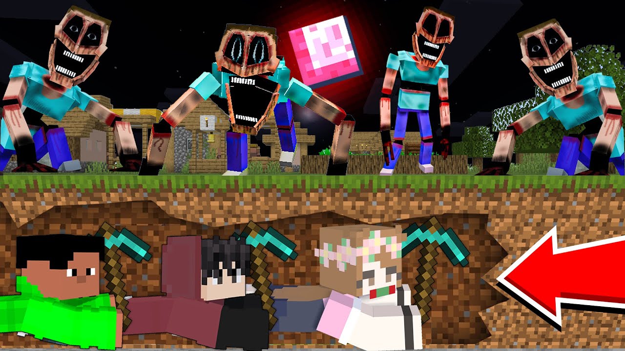 Surviving MIMICER APOCALYPSE In Minecraft!