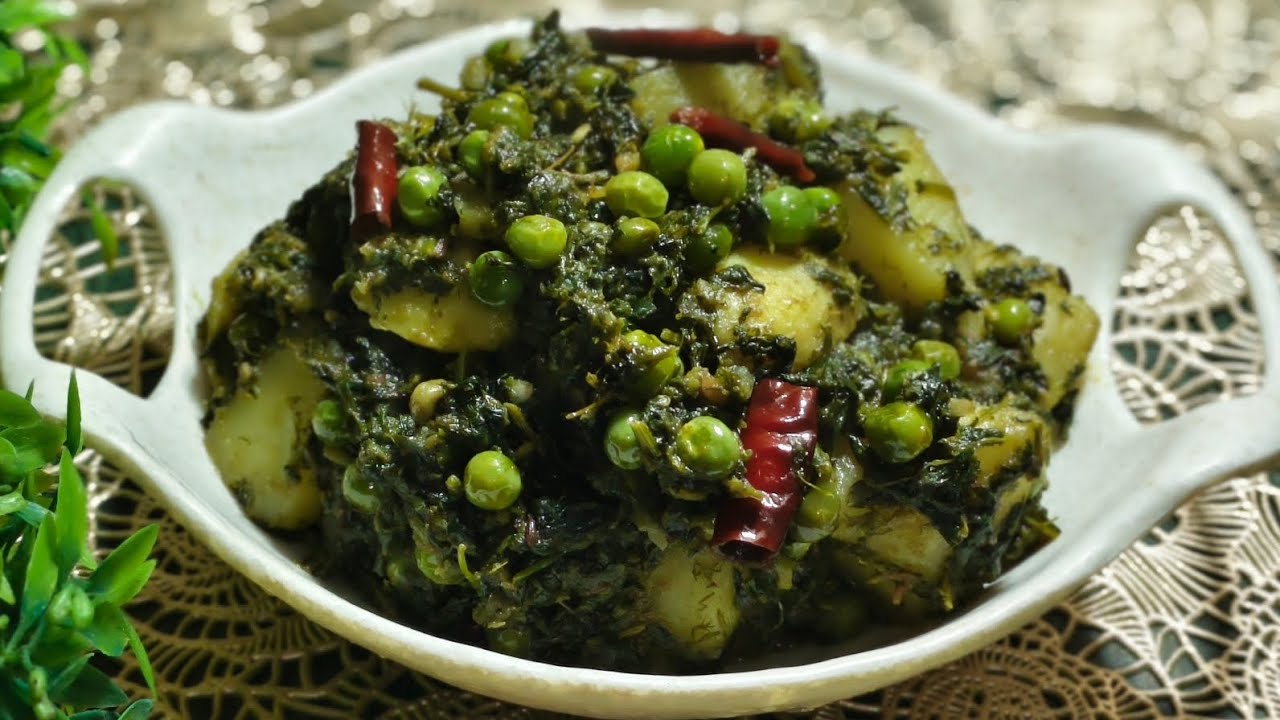 Soya methi palak ki recipe ll आसान और लाजवाब सब्जी ll