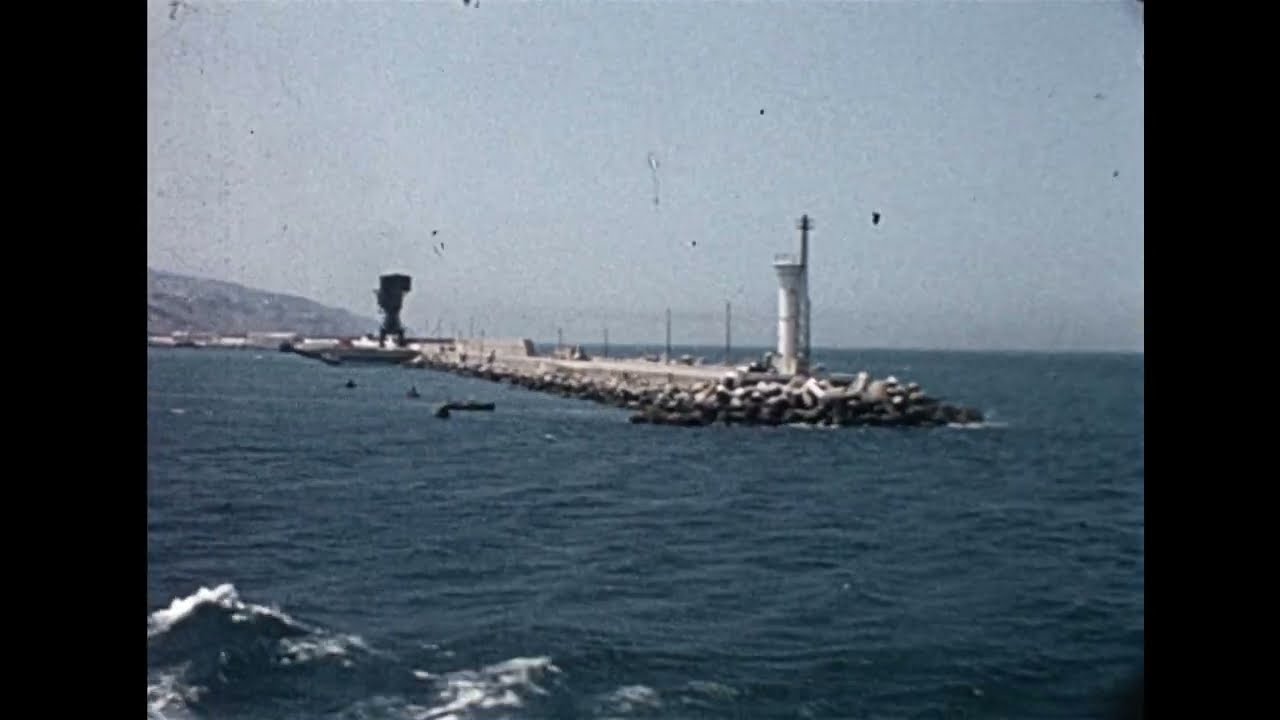 Ferry From Malaga to Tangier. 1971