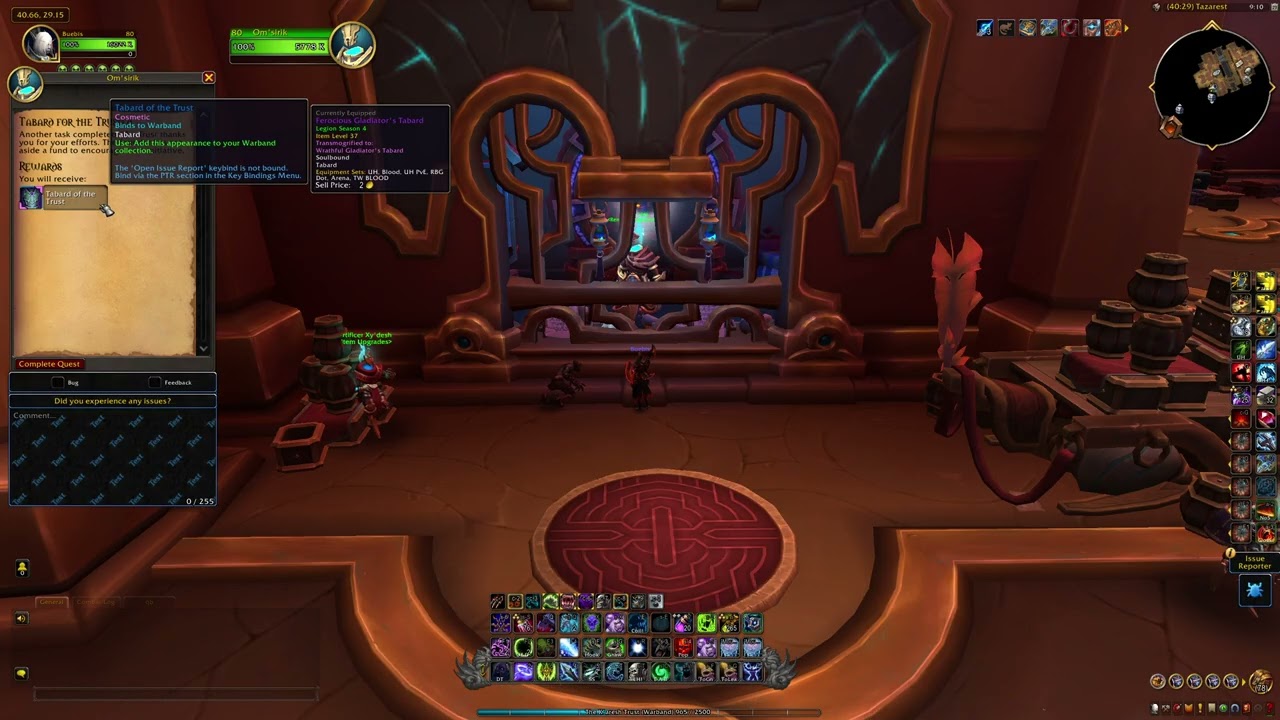 Tabard of the Trust - The K'aresh Trust Renown 10 Reward