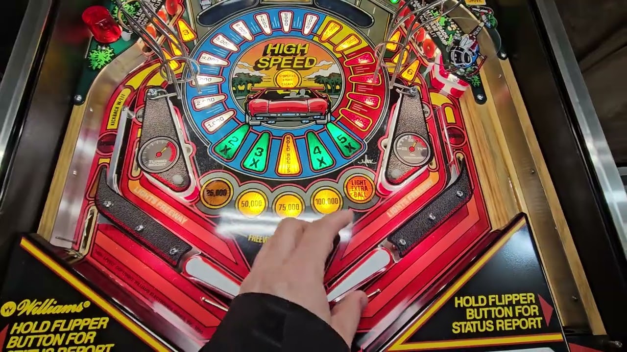 High Speed pinball restoration updates - almost complete