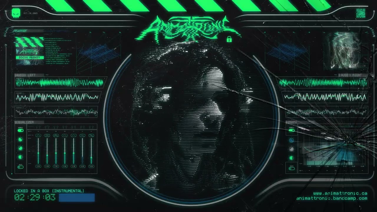 Animattronic - Locked In A Box (Official Visualizer) [Instrumental]