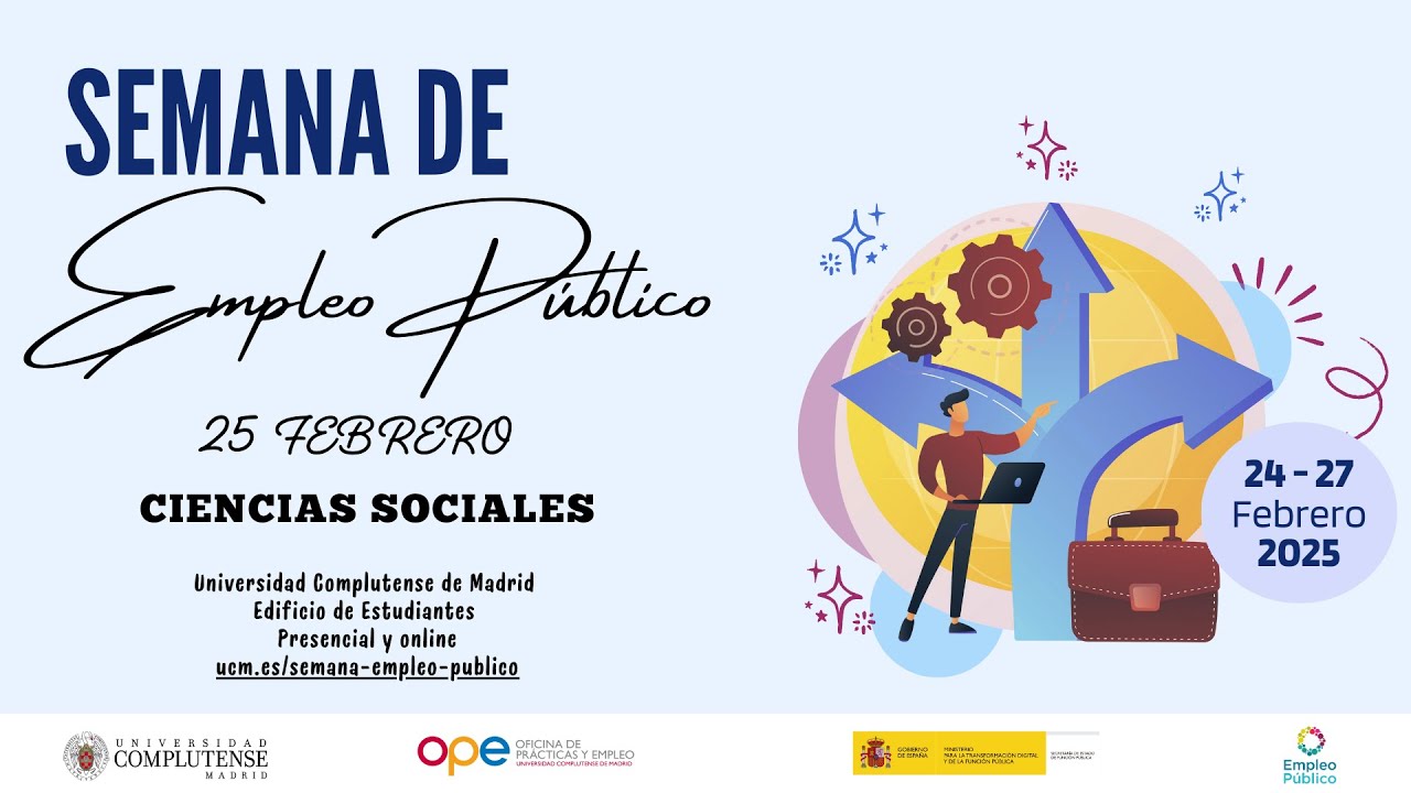 Semana Empleo P&uacute;blico 2025: Ciencias Sociales