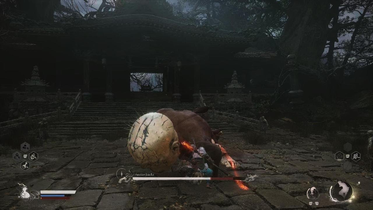 Black Myth: Wukong Derrotando: REI YAOGUAI - ANCIÃO JINCHI