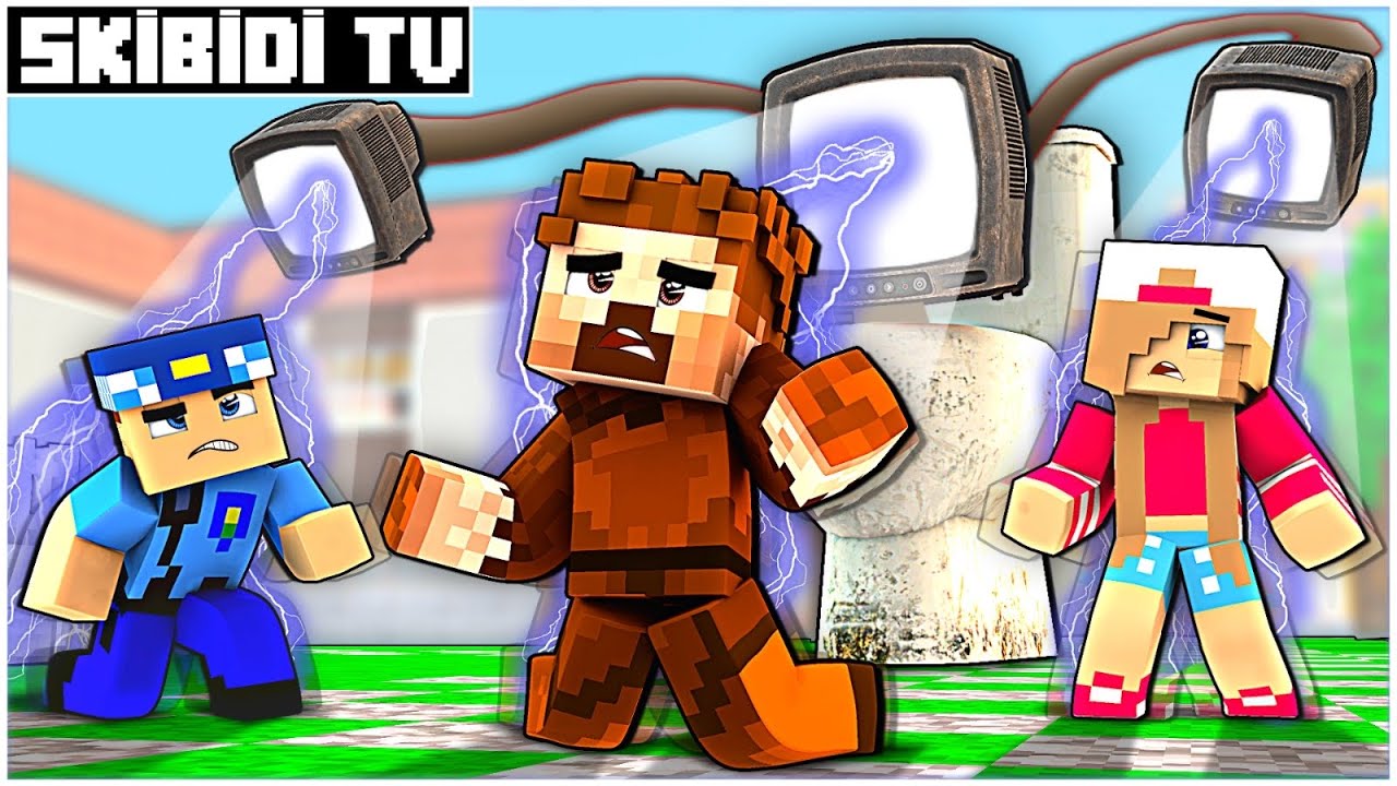 TELEVİZYON ADAM ÇILDIRDI, KEREM KOMİSER'İ ÖLDÜRECEK! 😱 - Minecraft