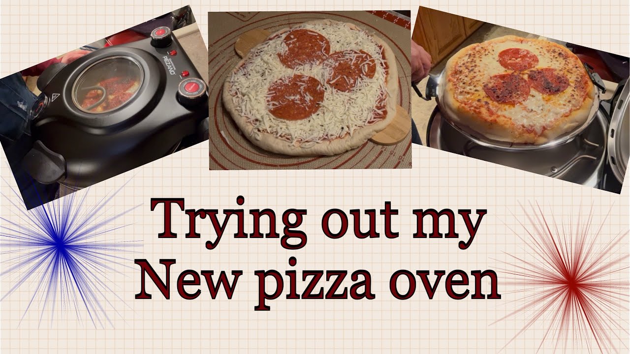 Trying out my Anniversary gift- Pizza and cooking Dads 