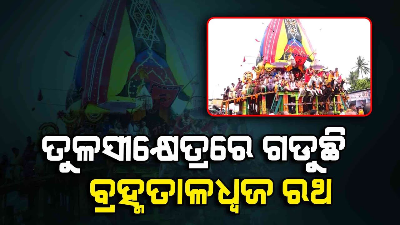 Rath Yatra Celebrating In Tulasi Khetra, Kendrapara | Argus Digital