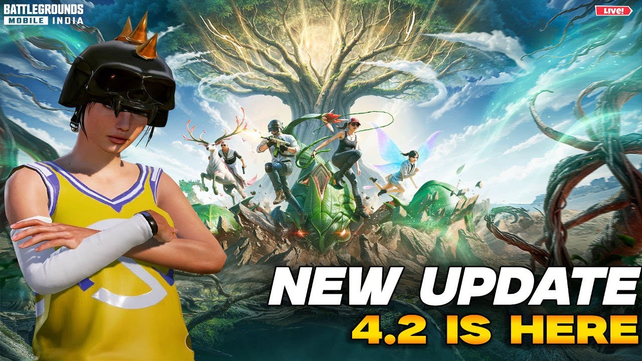 😱FINALLY 4.2 UPDATE IS HERE  | 😍BGMI 4.2 NEW UPDATE EXPLORE JOIN WITH TEAMCODE #bgmilive #pubgmobile