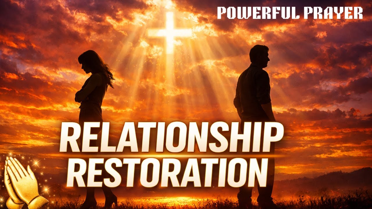 POWERFUL Prayer for Relationship Restoration | God Will Heal Your Broken Marriage/Family/LOVE