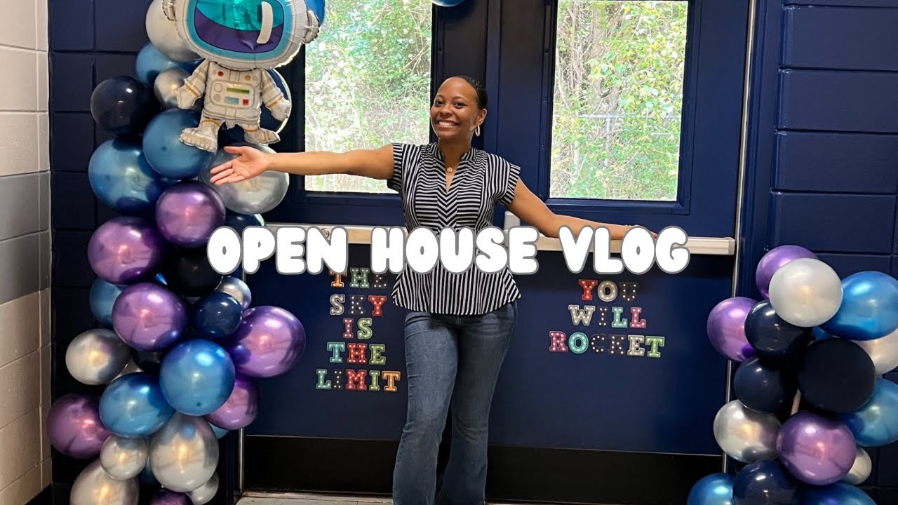 Meeting my 1st graders! // Open House 🚀