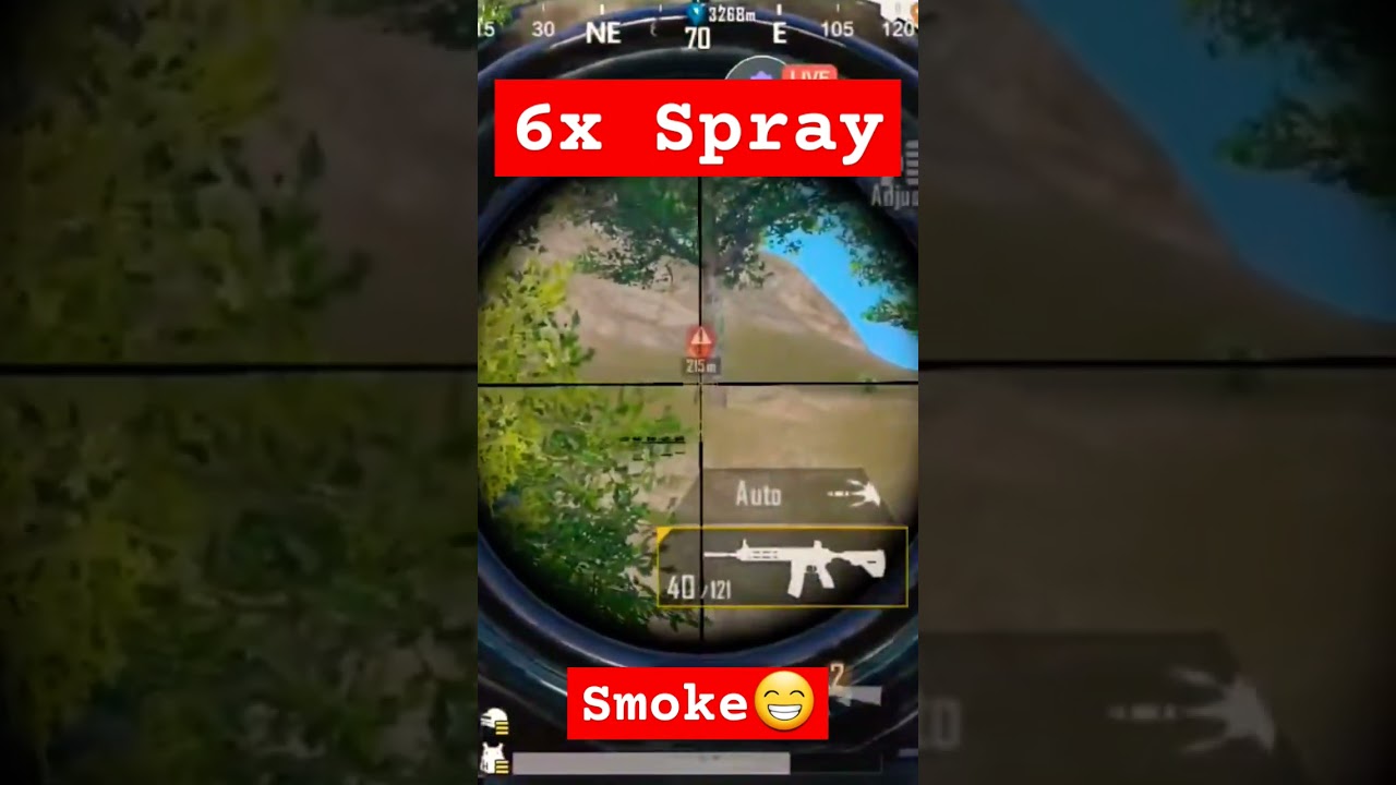 Smoke potta Vitturuvoma😁😁 #smoke #bgmi #shorts #smokeshow #6xspray #m416 #nayanthara #bgmilove