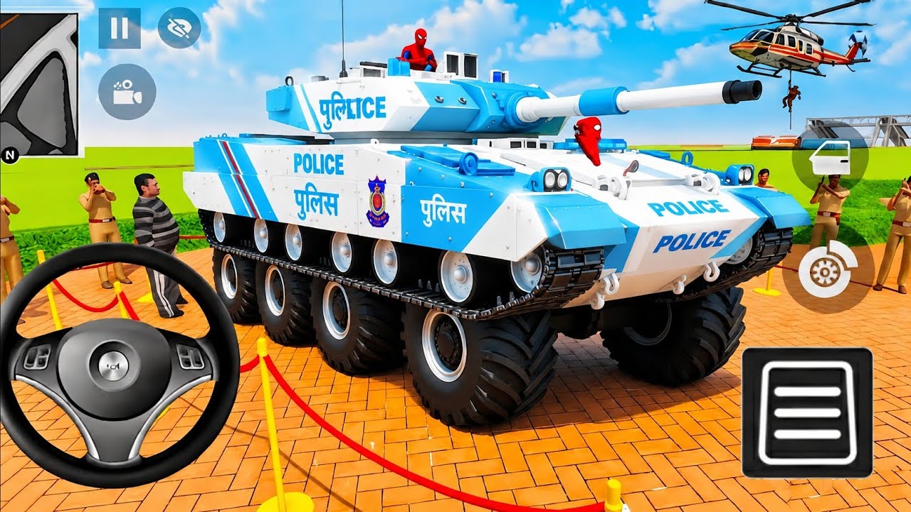 Indian Thift Auto Simulator Indian Showroom Purchase Modified Lexriy New Police Dumper🚛And Bike Game