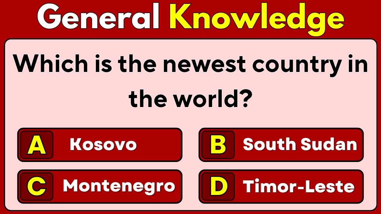 Can You Score 40/40? 🔥 Ultimate General Knowledge Quiz | Mixed GK Trivia Challenge