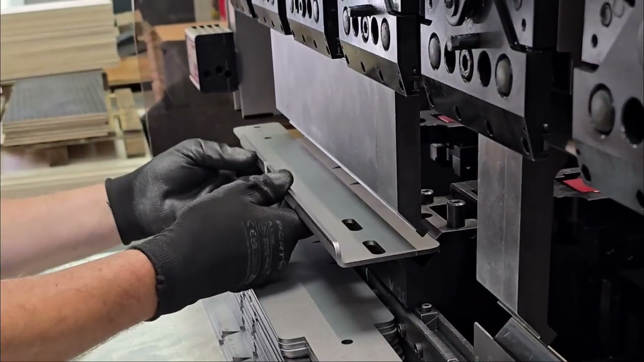 Press Brake AMADA CNC #machine, bending part 2
