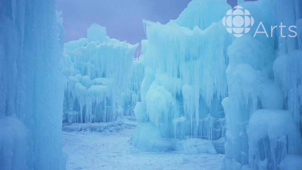 Icicle Farmers Build a 30,000 Tonne Frozen Ice Castle