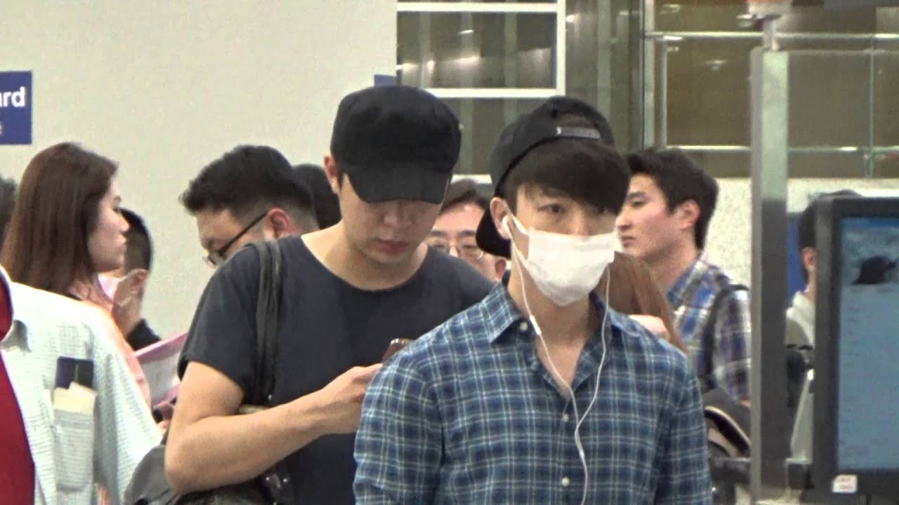 150627 Super Junior D&E Arrival at Shanghai Pudong Airport