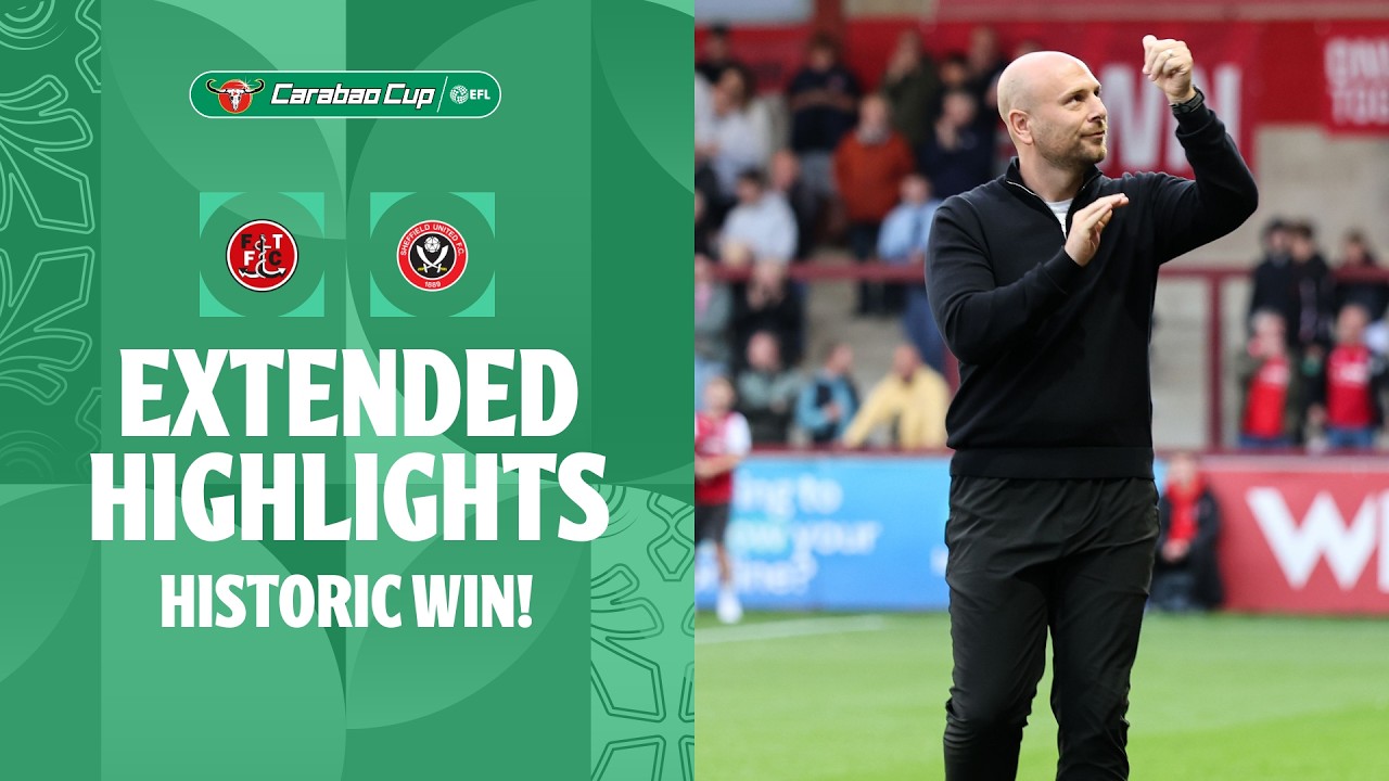 CRAZY OWN GOAL! | Fleetwood Town v Sheffield United extended highlights
