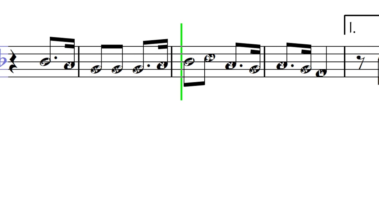 يا زهرة فى خيالى فريد الأطرش ( النوته الموسيقية بالعربي )