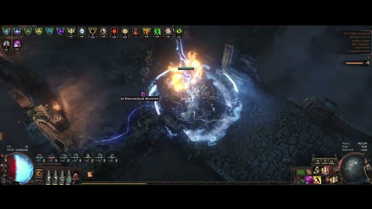 Day 2 Simulacrum (Wave 15) - Armour Stacker Smite &ndash; Path of Exile 3.27 Keepers of the Flame