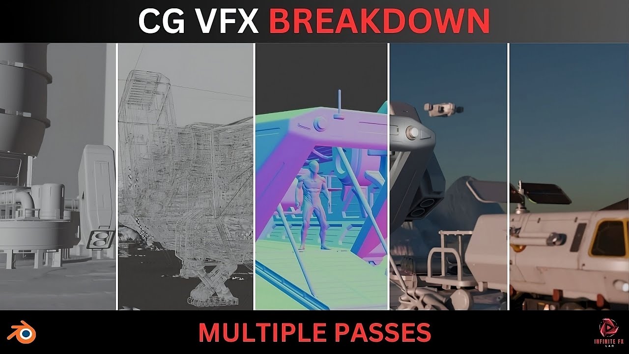 CGI VFX Breakdown | Blender, Nuke | INFINITE FX LAB.