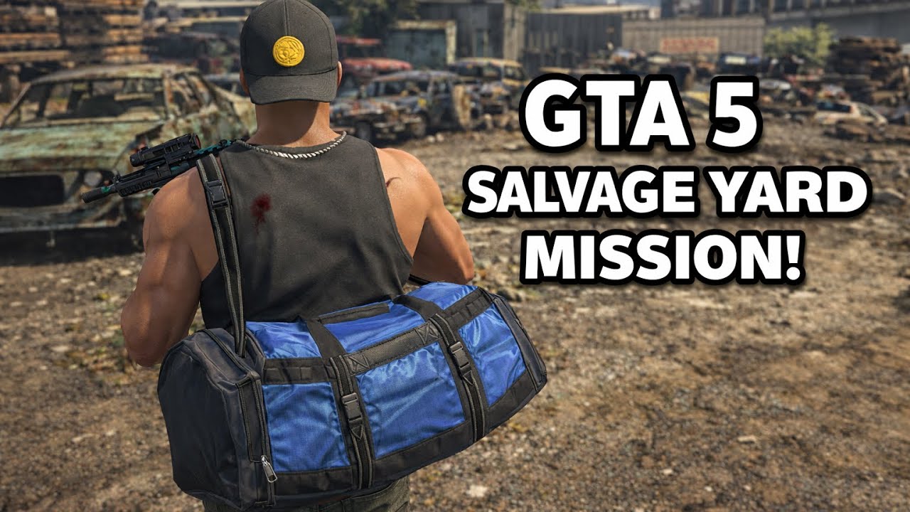 SALVAGE YARD TASK COMPLETE🧳ELVITTEM A TÁSKÁT SALVAGE YARDBA💪😎SAFE 146.000💵#gta5#gamer #gaming #fyp 