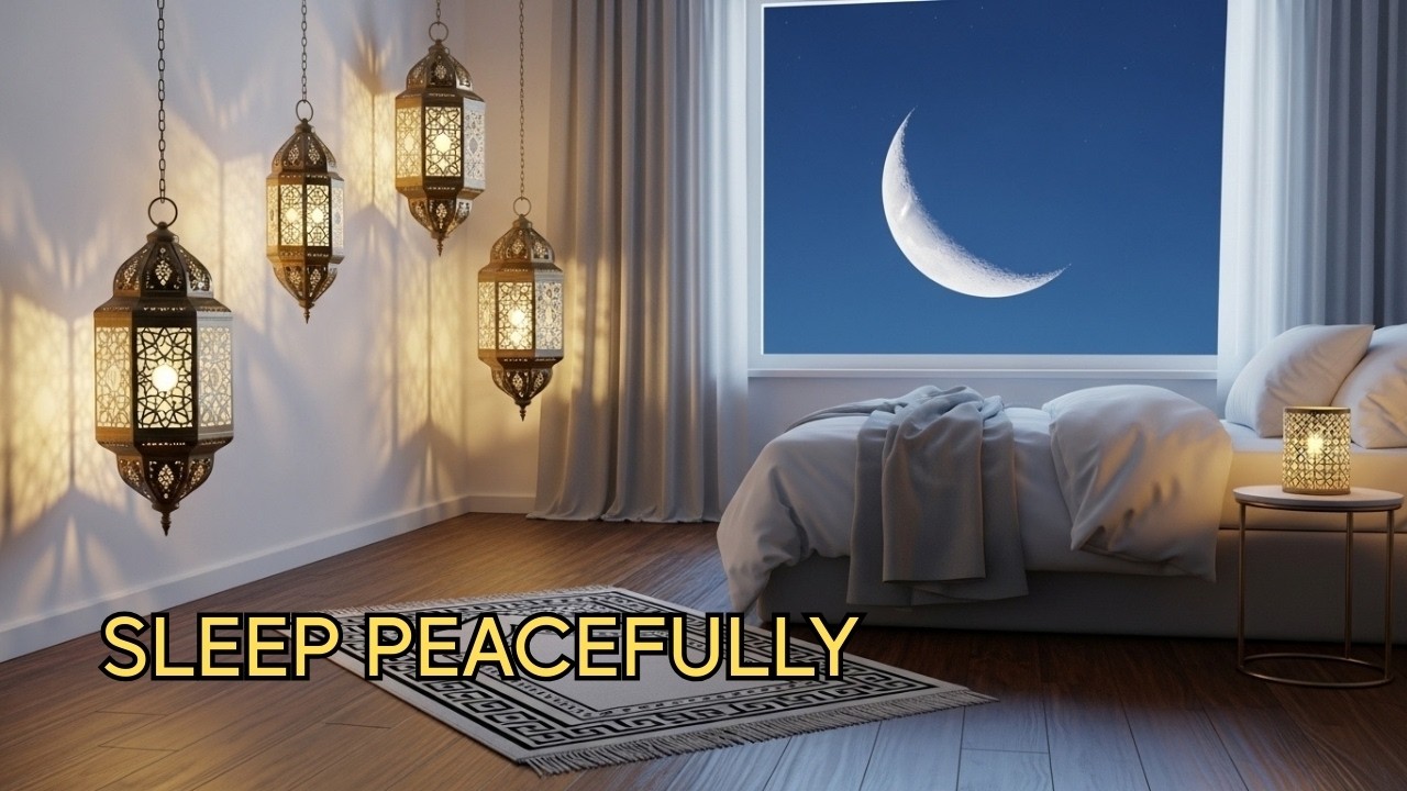 Ramadan Sleep Music 🌙 1 Hours Relaxing Islamic Instrumental