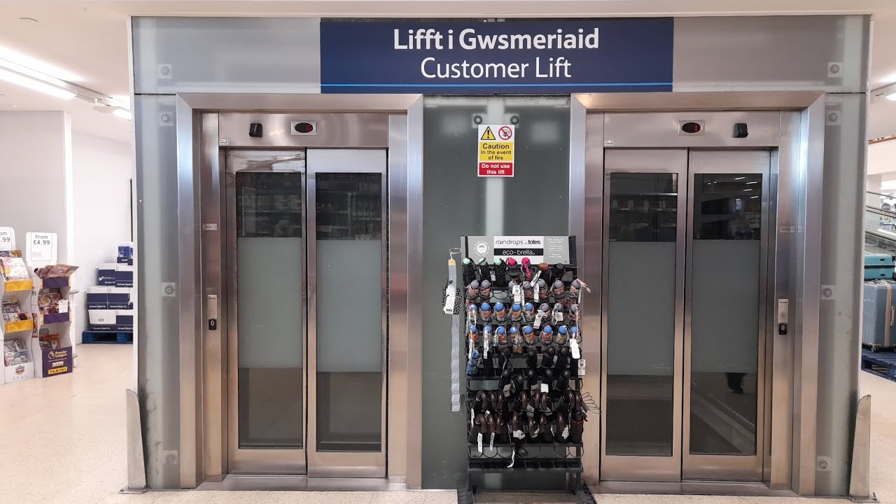 Epic! Old Orona Lifts at Tesco in Swansea