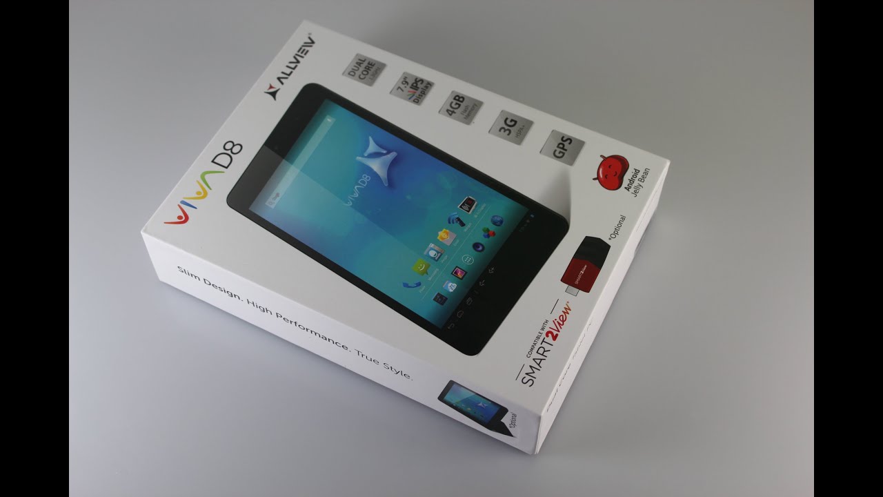 Allview VIVA D8 - unboxing și primele impresii [Gadget.ro]