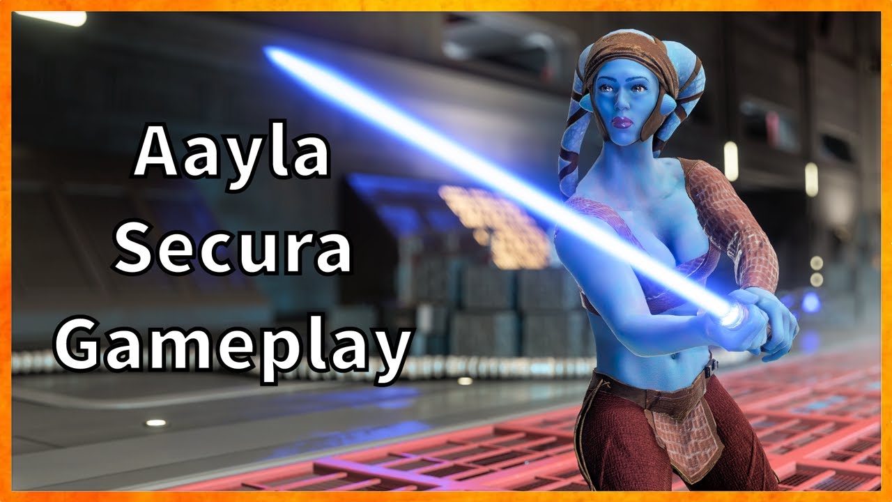 Aayla Secura Gameplay Star Wars Battlefront 2