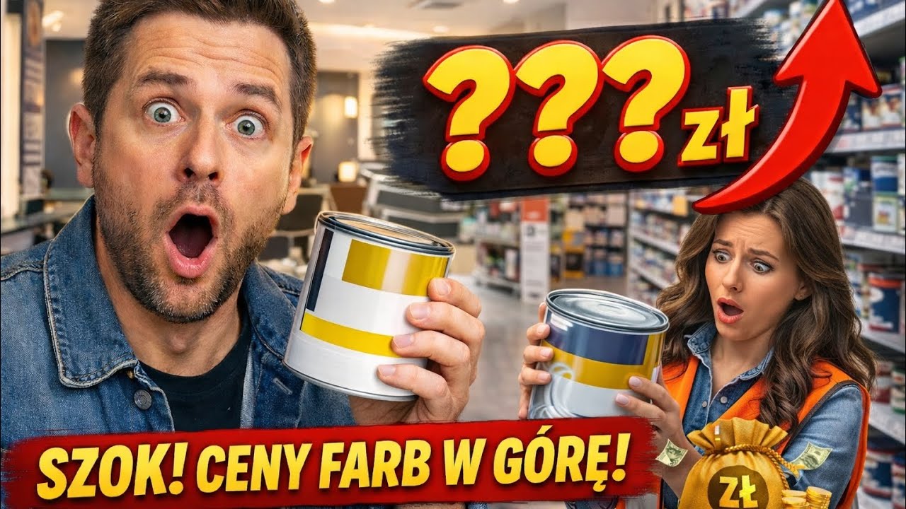 Ta farba kosztuje ILE ZA LITR?! 😲 Szok w markecie budowlanym.