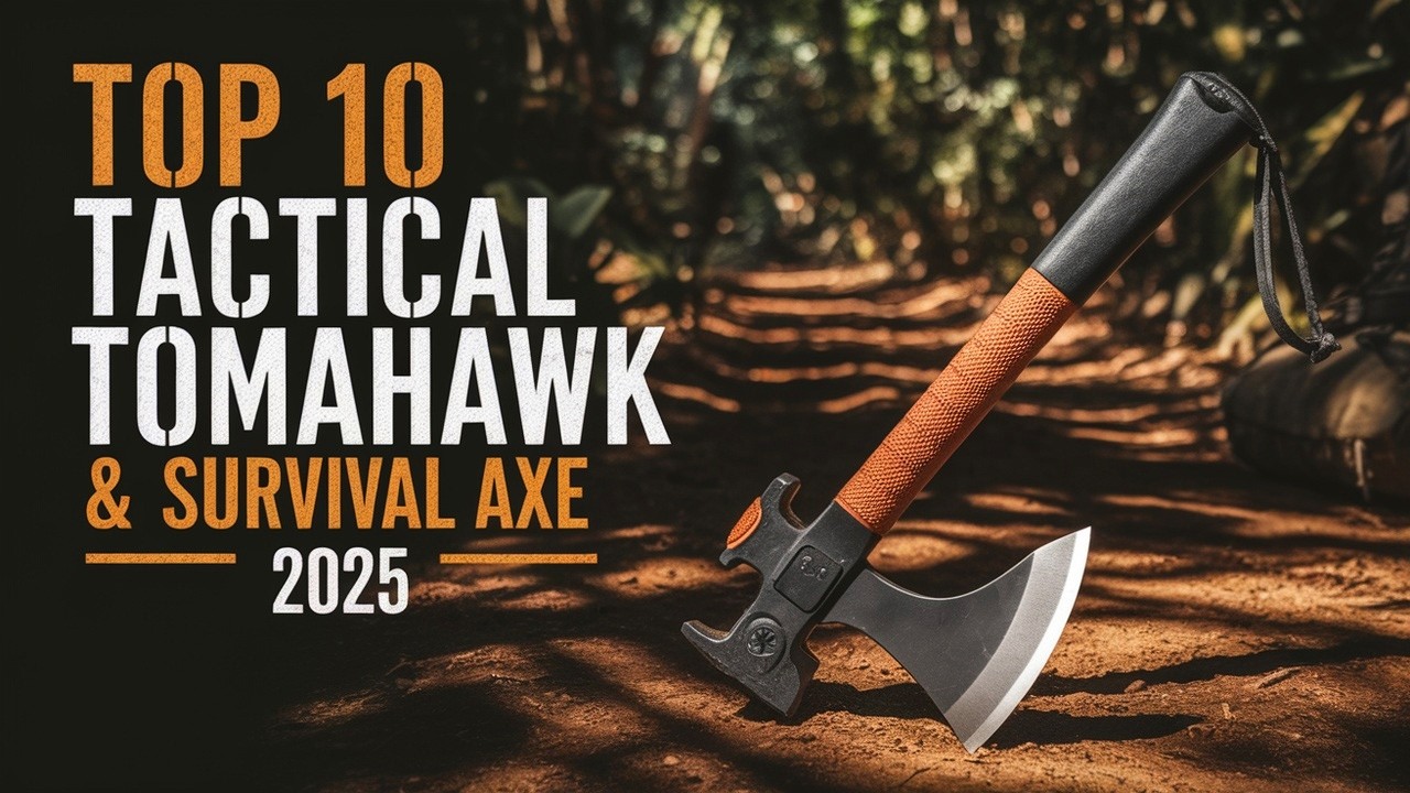 Top 10 Tactical Axes & Tomahawks for Survival 2025 - Part 3