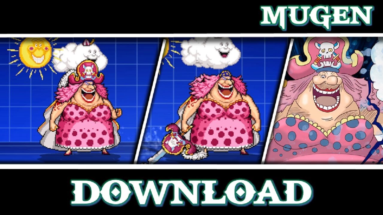 🔰 [ JUMP FORCE ] BIG MOM One Piece V.2 JUS - MUGEN JUS CHAR