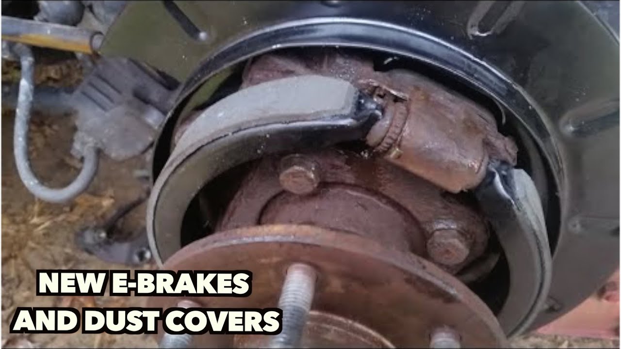Trailblazer Rear Dust Covers/Emergency brakes Replacement.