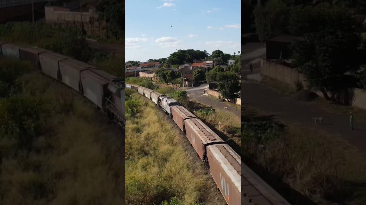 Trem em Uberaba