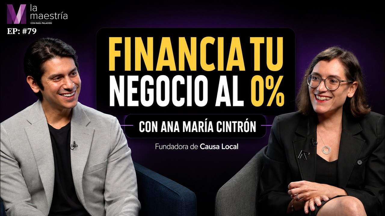 Cómo acceder a préstamos comerciales a 0% con Ana María Cintrón, Fundadora de Causa Local.