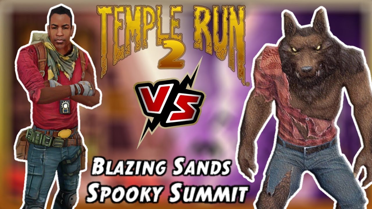 Barry Bones outrider Vs Wolfman Blazing Sands Vs Spooky Summit Temple Run 2 YaHruDv